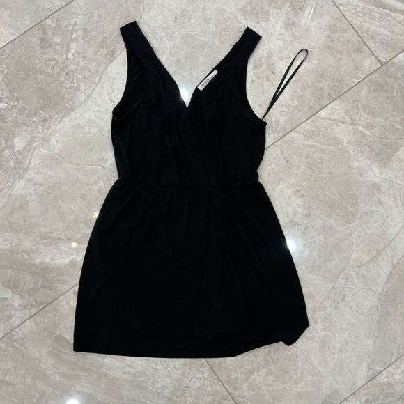 BCBG Black Mini Dress Size M - Picture 4 of 4
